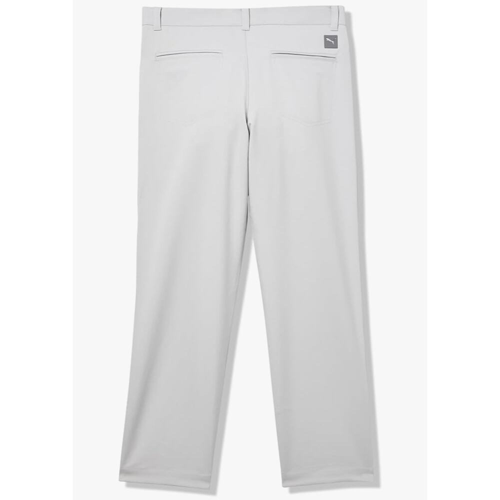 PUMA Boys' 5 Pocket Pant, Ash Gray, Size XS - Picture 2 of 3